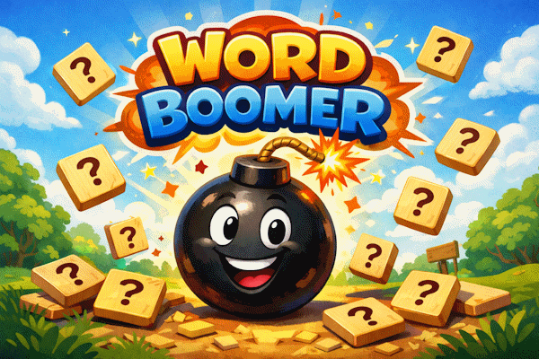 Word Boomer - A fun, free word description game for 2-8 players sharing a single smartphone or tablet.